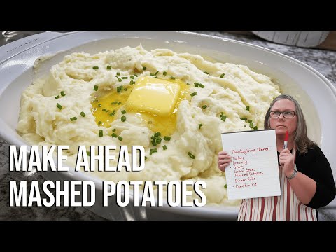 The Holiday Hack You Needed: Make-Ahead Mashed Potatoes!