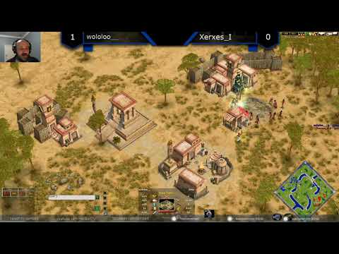 wololoo__ (Zeus) vs Xerxes_I (Isis) - Age of Mythology: The Titans (Game 2)