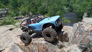 Redcat Wendigo and Gen8 6x6 At The Water Fall