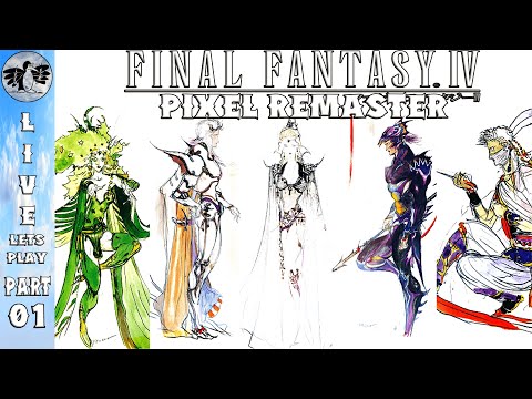 Let's Play Final Fantasy 4 Part 1 [PS5] FF4 Pixel Remaster
