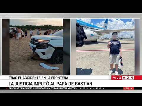 🔴 CHOQUE EN PINAMAR: LA JUSTICIA IMPUTÓ AL PAPÁ DE BASTIAN