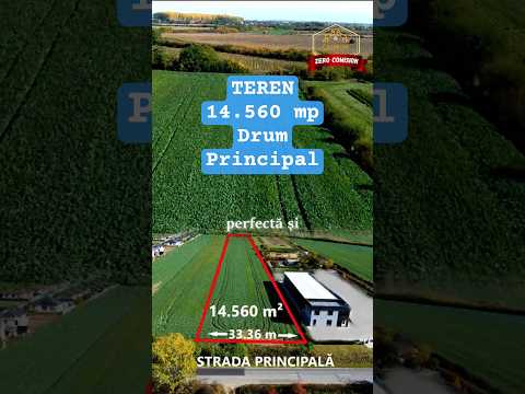 VIDEO | Servicii / Logistic | Teren 14.560 mp in Lazuri | Drum Principal — Video
