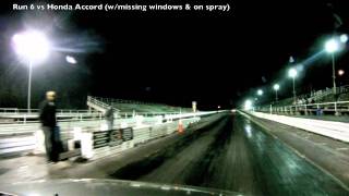 preview picture of video 'Huntsville DragWay - Sept 23, 2011 Test-n-Tune, 2002 Nissan Maxima'