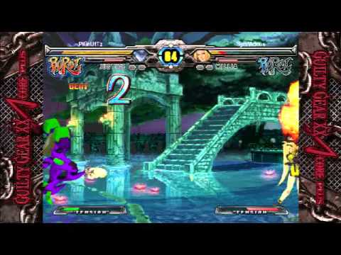 GGXXAC+R: PiGnUtTz (Justice) vs. SymVicious (Millia)