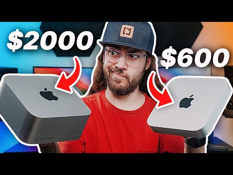 Why Pay $1,400 MORE?? - M2 Mac Studio vs. M2 Mac Mini