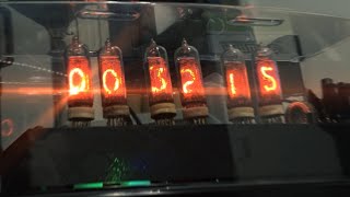 ニキシー管時計を作ってみた