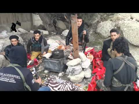 جولة على عناصر لواء خيالة الزيدي المرابطين على حاجز الكهرباء و بلدات السحيلية والدلي في ريف درعا