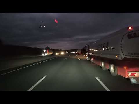 ASMR Almost 7 Hours on Germany’s Autobahn A7 | Relaxing 4K Scenic Drive