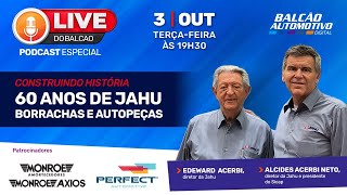 ESTÚDIO BA AO VIVO – DIA 03.10 / 60 ANOS DE JAHU BORRACHAS E AUTOPEÇAS -