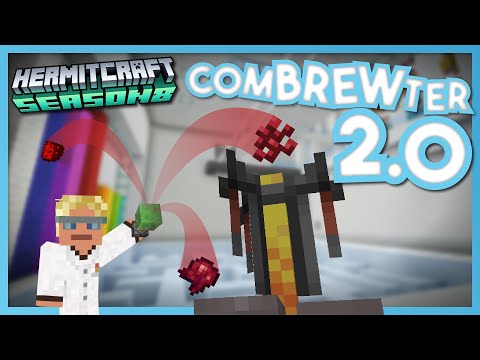 ZedaphPlays - Starting My Crazy Potion Brewer! - Minecraft Hermitcraft Season 8 #13