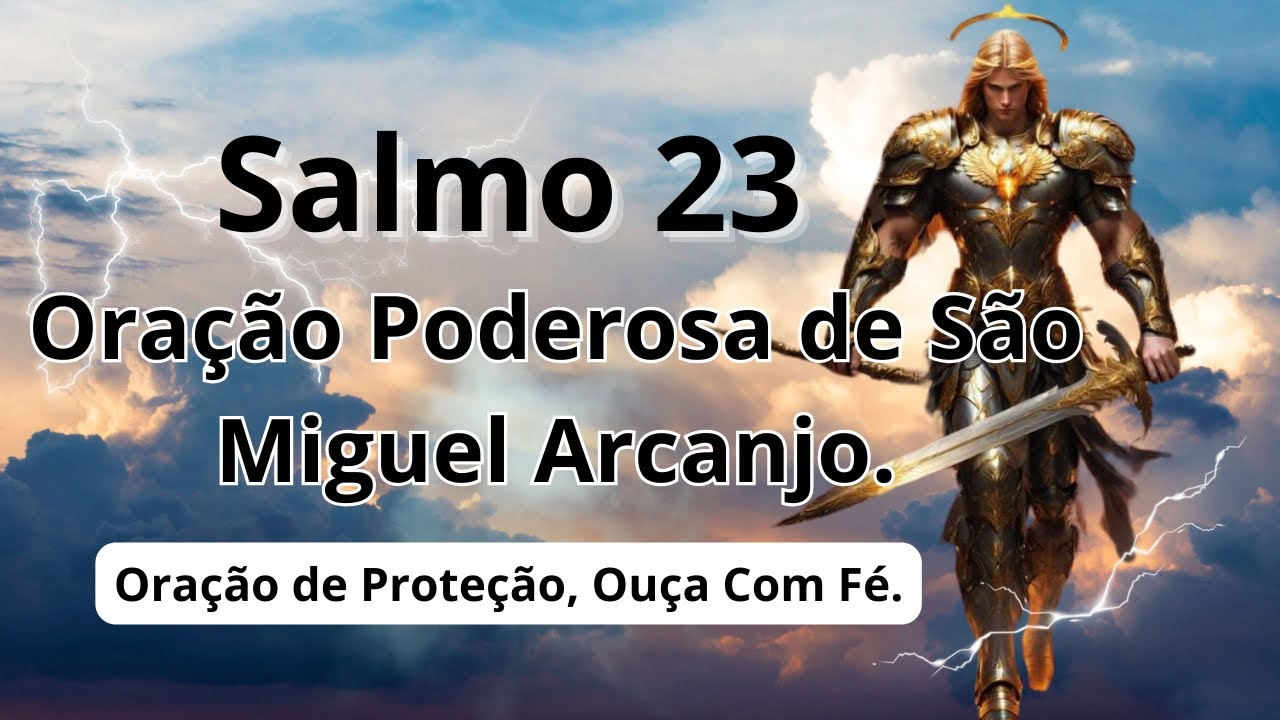 Oração Poderosa a São Miguel Arcanjo: Proteção Divina e Força Espiritual! 🙏✨