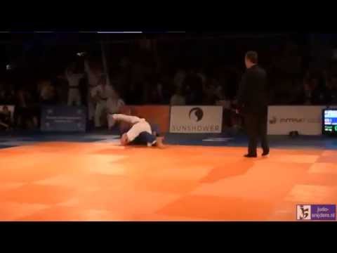 Judo 2014 ECC Hoofddorp: Kardava (Fighter Tbilisi) - Degen (Kenamju) [-66kg] final