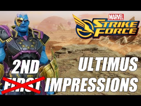 Ultimus Rework First Impressions & Gameplay - Marvel Strike Force