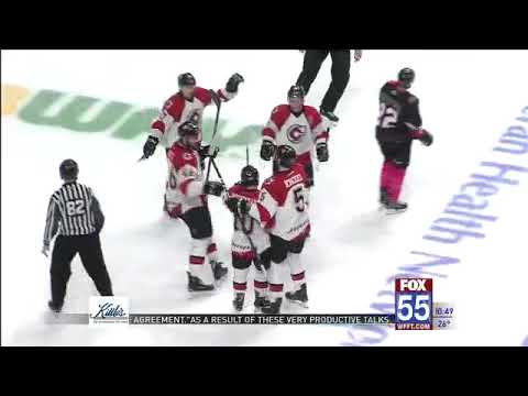 Komets Rally for Overtime Win Over Cyclones