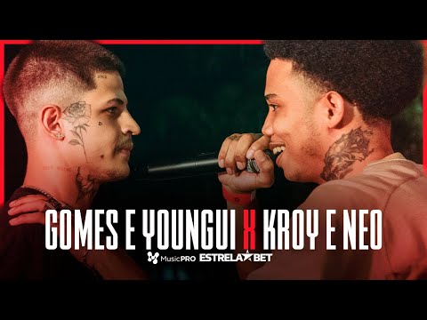 (FALOU DO NACIONAL) YOUNGUI E GOMES X KROY E NEO | PRIMEIRA FASE | 356ª BATALHA DA ALDEIA