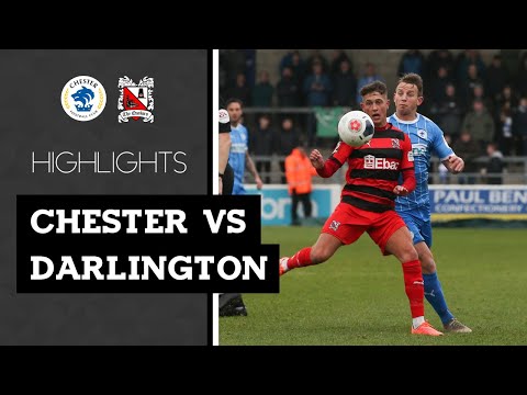 Chester 3-0 Darlington - Vanarama National League North - 2019/20