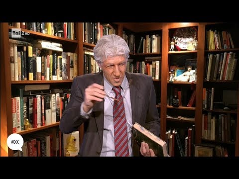 Ubaldo Pantani imita Corrado Augias - Quelli che il calcio 18/02/2018