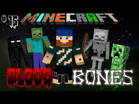 Minecraft Hardcore Modded | Blood and Bones | #15 LONGSWORD OF LEGION