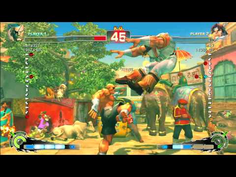 SSF4 Rank Match  hana321 (SA)  vs  ink7 (HW)