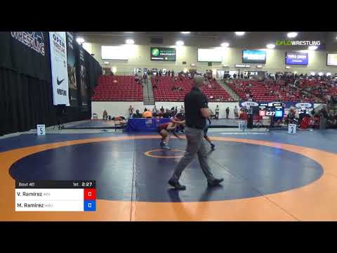 2018 Marine Corps US Open/Senior Women's Freestyle 53 Con 8 #1 - Vanessa Ramirez (Indi) Vs. Mayra