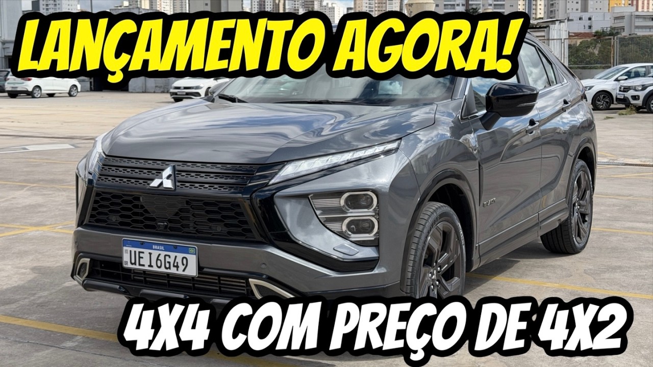 NOVO Mitsubishi Eclipse Cross 2027 - POR QUE NINGUÉM COMPRA mesmo MAIS BARATO?