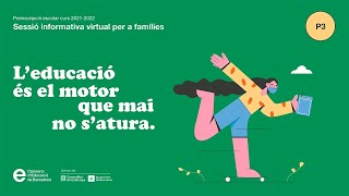 Preinscripció a P3. Curs 2021-2022