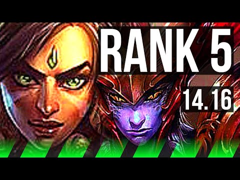 NIDALEE vs SHYVANA (JGL) | Rank 5, 39k DMG | EUW Challenger | 14.16