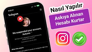 Instagram Hesabınızı 180 Gün Askıya Aldık Sorunu | Instagram Hesabı As