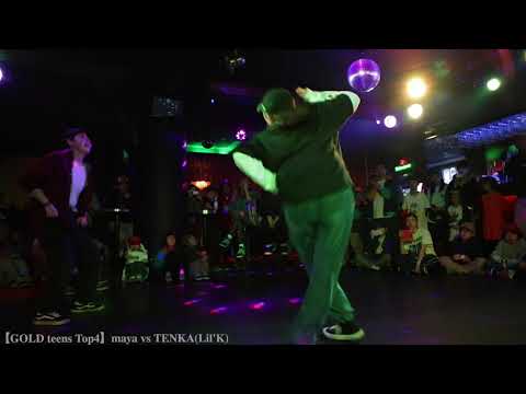 maya vs TENKA(Lil'K) / #GOLD_HH 2019/ 2nd Attack【teens】top4