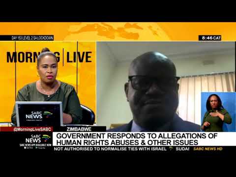 Nick Mangwana denies there are human rights violations in Zimbabwe – VIDEO Nick Mangwana denies there are human rights violations in Zimbabwe – VIDEO