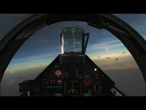 4K DCS World 2.5 Mirage 2000C BFM dogfight vs Su33 - Nevada TTR *4K 2160p*