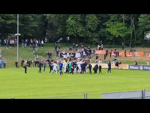 1.FC BOCHOLT - TSV MEERBUSCH 5:0 Schlusspfiff und Aufstieg in die Regionalliga