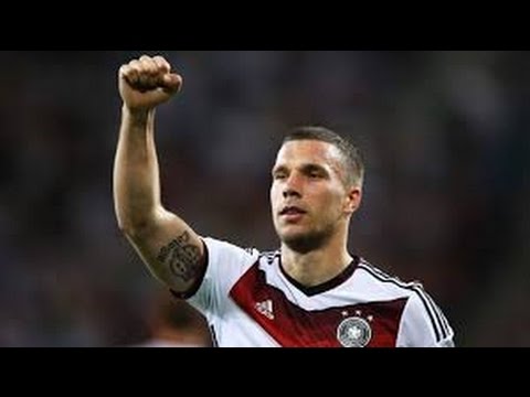 Lukas Podolski Last Goal for Germany Before Retirement Absolute Screamer