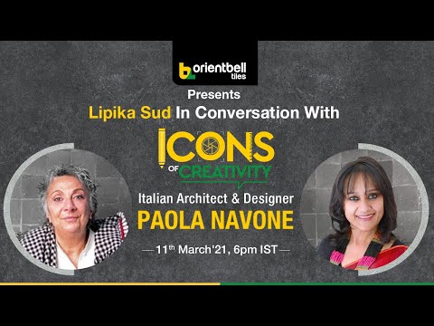 Icons Of Creativity || Paola Navone || Orientbell Tiles