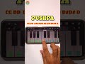 Pushpa 2 Song Piano Tutorial Easy Shorts Viral