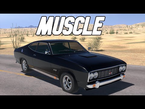 60S AMERICAN MUSCLE CAR! | Automation/BeamNG