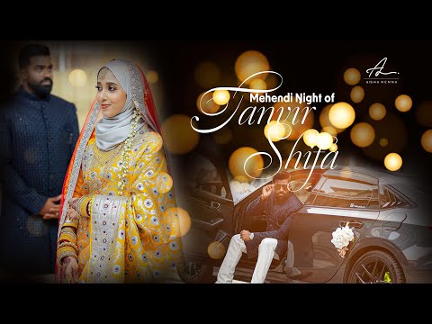 Tanvir Ali & Shifa Mehendi Night | Cinematic Video | INDIAN MUSLIM WEDDING (Kuala Lumpur, MALAYSIA)