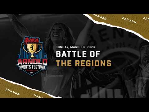 2026 USA Powerlifting Arnold Sports Festival | Battle of the Regions