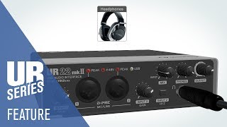 Steinberg UR22 MKII Interface with KRK 5