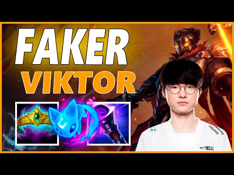 ⚡FAKER VIKTOR MID GAMEPLAY⚡SEASON 12 LEAGUE OF LEGENDS