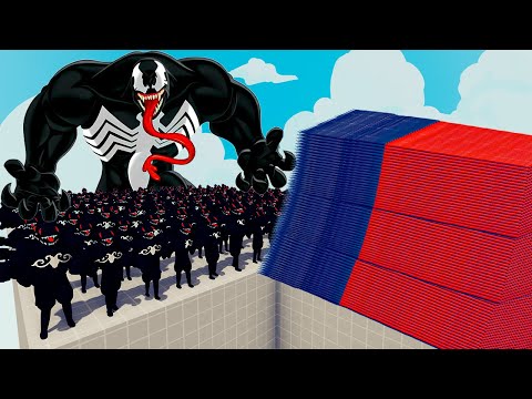 200x VENOM + 1x GIANT vs EVERY GOD - Totally Accurate Battle Simulator TABS