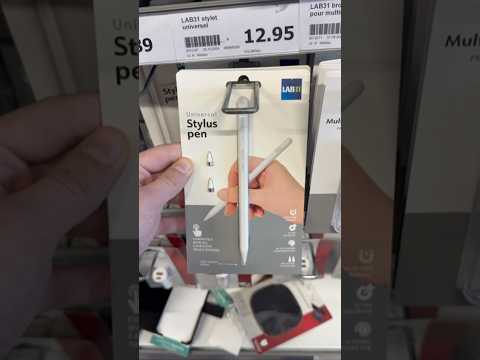 Je teste le nouveau stylet connecté ✍️ #essai #test #stylet #applepencil #tablette #action #shorts￼