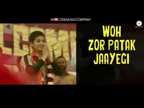 Dhaakad   Lyrics Video  Dangal  Aamir Khan  Pritam  Amitabh Bhattacharya  Raftaar