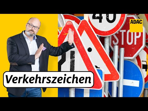 So behältst du den Überblick über alle Verkehrszeichen! | ADAC | Recht? Logisch!
