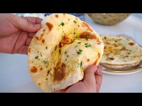 Naan with Garlic