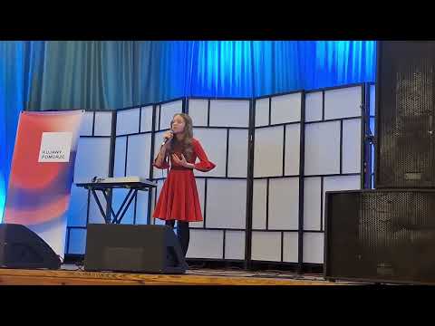 Lena Mrówczyńska lat 12 cover "Dłoń" Natalii Kukulskiej. Wykonanie z Festiwalu Koliber