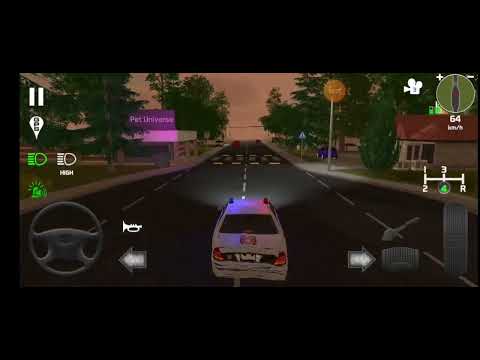 European luxury police car driving performance simulator Android games