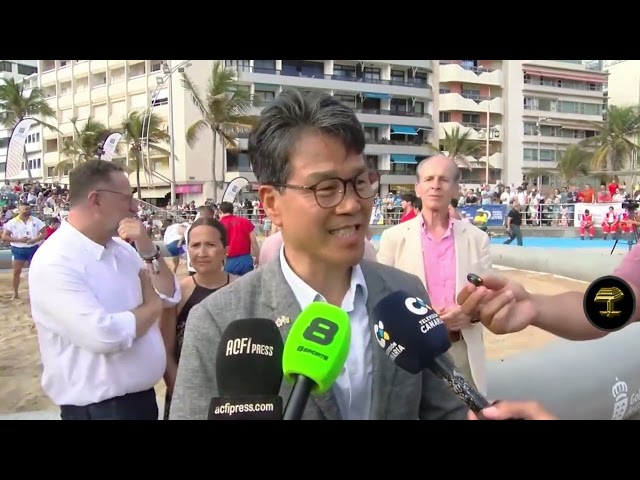 La selección canaria se enfrenta a la de de Corea del Sur