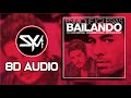 Enrique Iglesias Bailando Ft Descemer Bueno Gente De Zona 8D Audio