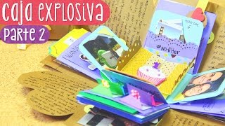 CAJA SORPRESA con laberinto - Tutorial Parte 2 (Exploding Box)  ✄ Craftingeek
